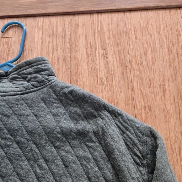 Orvis Green Quilted Pullover - Picture 5 of 5